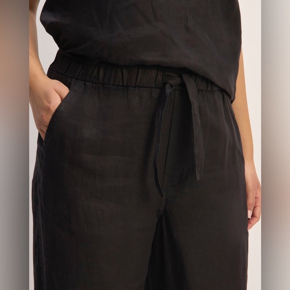 Everlane The Linen Pull-On Barrel Pant - Picture 3 of 7